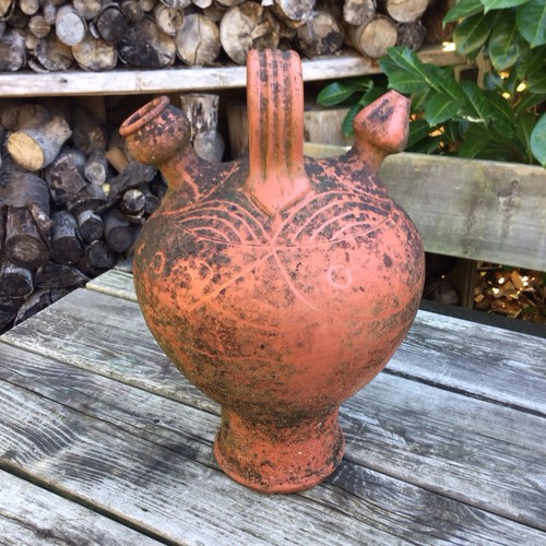Old vintage terracotta - vintage, oil