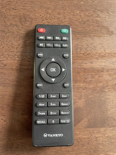 Vankyo remote control jxd6031 - control,