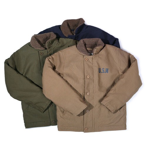 Men usn deck jacket - n-1,
