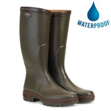 Aigle Parcours 2 Green Mens Ladies Womens Wellies Wellington Boots Size UK 4-11