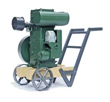 Scale stationary engine - 1/10,