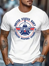 Men's Top Gun US Navy Fighter