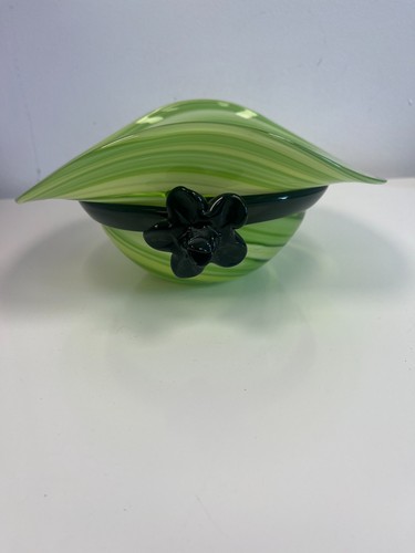 Vintage murano style green - vintage,