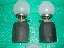 2 X CAMPING GAZ CONFORT LAMPS + SPARE GLOBE