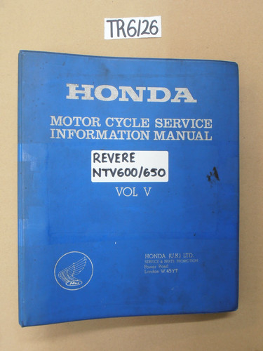 Honda ntv600 ntv650 revere - ntv600,
