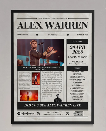 Alex warren personalised - warren,