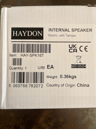 Ohm extension speaker - 16,