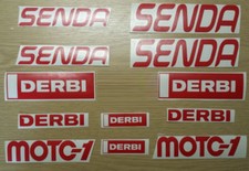 Derbi Senda Scooter Stickers /