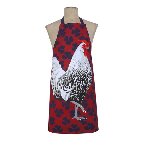 Rooster kitchen apron leslie - rooster,