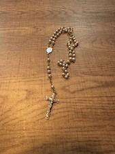 Vintage Rosary Beads Catholic Religious 