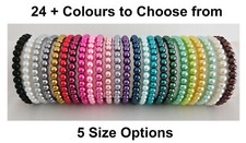 Elastic Glass Pearl Bead