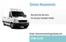 Courier Service Man and Van