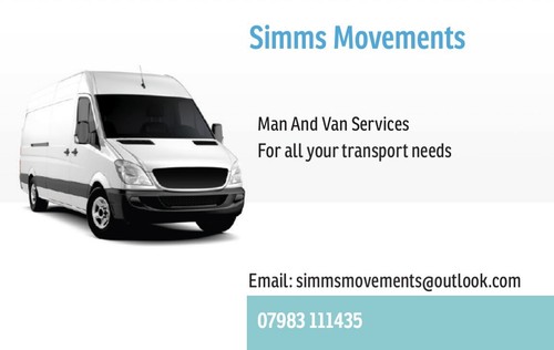 Courier service man and van - courier,