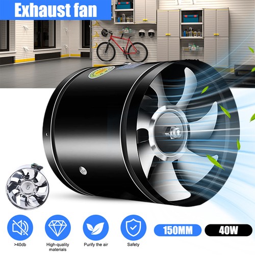 Inline exhaust booster ducting - booster,