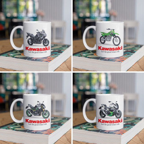 Kawasaki motorcycle coffee - kawasaki,