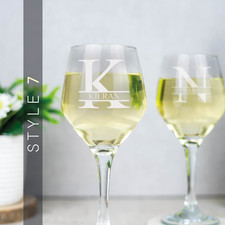 Personalised Engraved White