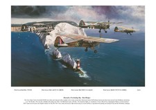 Fairey Swordfish escorting RAF