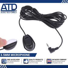 3.5mm Microphone External Stereo Mic 3m BT Radio Mouse Type PBA Android 3 Meters
