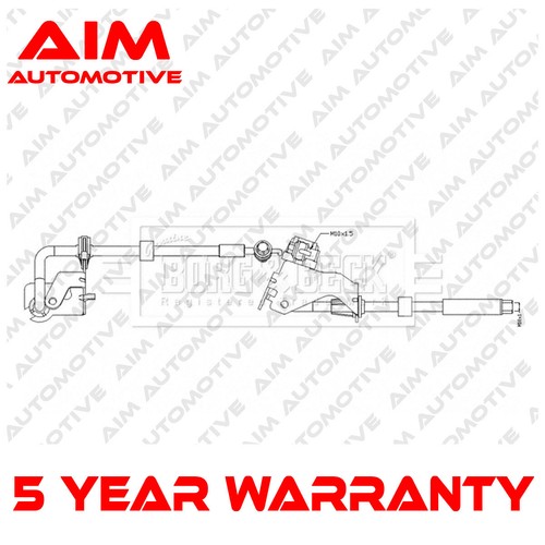 Brake hose front right - hose,