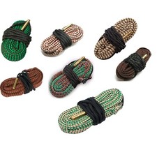 Bore cleaning pull through rifle barrel snake 177 22 308 7.62 243 264 270 416