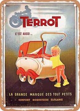 METAL SIGN - 1938 Terrot It's