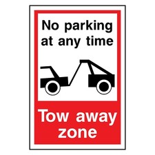 No Parking at Any Time Tow