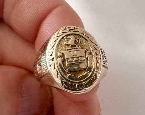 Antique 10ct solid gold coat - 10ct,