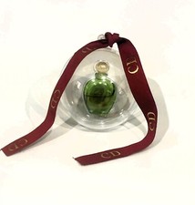 Rare 1994 Christmas Snowball Globe DIOR  Perfume Tendre Poison only 1/2 full