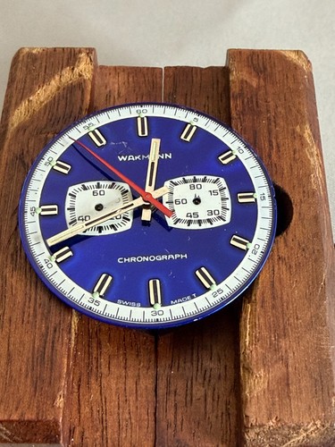 Vintage wakmann chronograph - ,