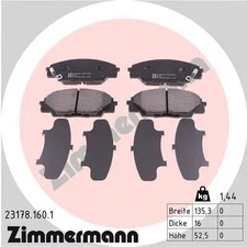 FRONT BRAKE PAD SET DISC BRAKE