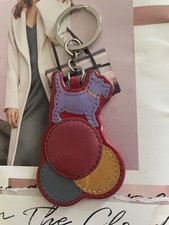 Radley Leather Dog Tag / Bag Charm / Key Ring.