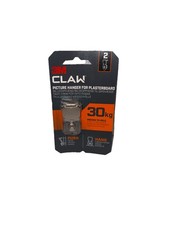 3M CLAW Drywall/Plasterboard Picture, Mirror, Frames, Hanger 30kg 2 Pack