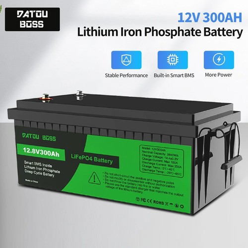 Datouboss 12v lifepo4 battery - 12v,