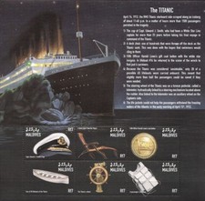 RMS TITANIC Artefacts White