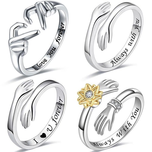 925 sterling silver love - love, hug