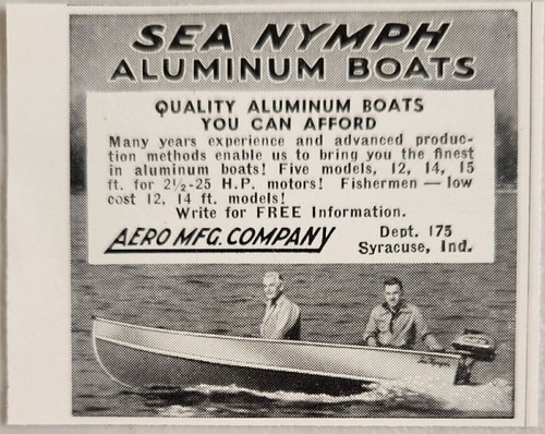 1955 print sea nymph - sea,