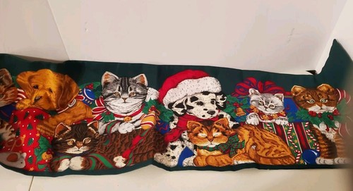 Vintage christmas kittens - christmas, &