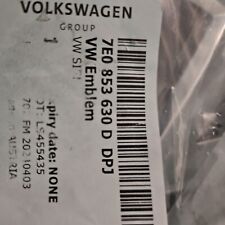 VW T6 Caddy Transporter Caravelle Emblem Logo Rear Tailgate 7E0853630D