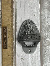 BOTTLE OPENERS CAST IRON