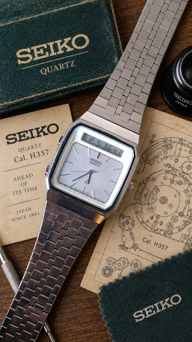 Vintage 1980 seiko h357 - 1980,
