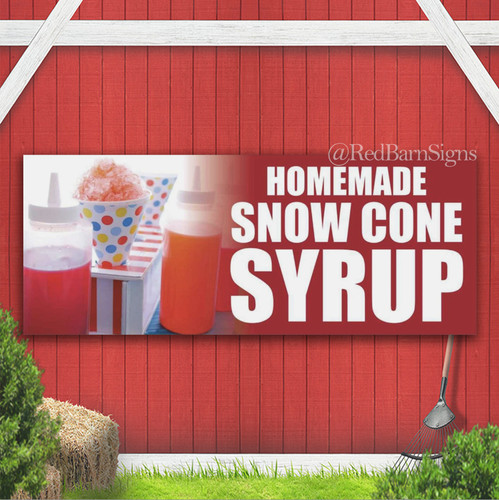 Homemade snow cone - snow,
