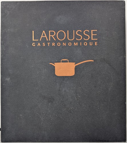 Larousse gastronomique - gastronomique,