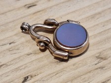 Beautiful Antique Georgian 9ct Gold Bloodstone Fob Watch Chain Pendant