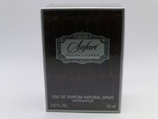 Ralph Lauren SAFARI Eau de Parfum Spray 75ml- New Boxed & Sealed / Box Dented