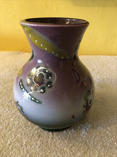Anita harris vase hand painted - anita,