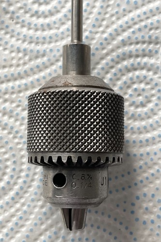 Keyed drill chuck - &, key
