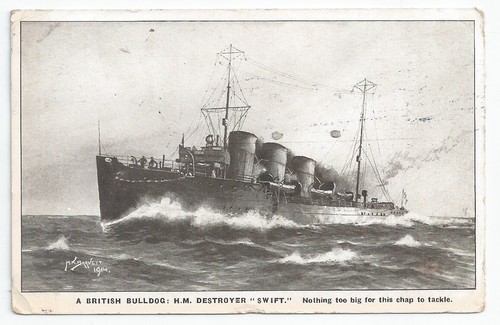 Hms swift destroyer leader - swift,