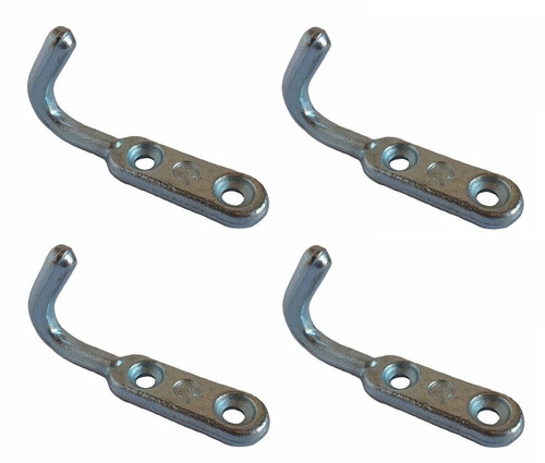 Galvanised rope hooks - galvanised, for