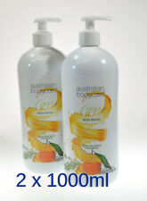 Australian Bodycare Citrus Skin Body Wash 2 x 1000ml Pump Dispenser Bottles