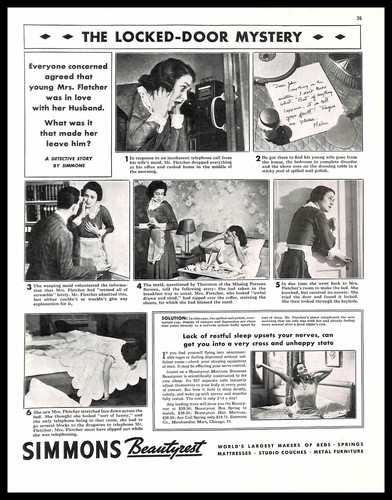 1938 simmons beautyrest - 1938,